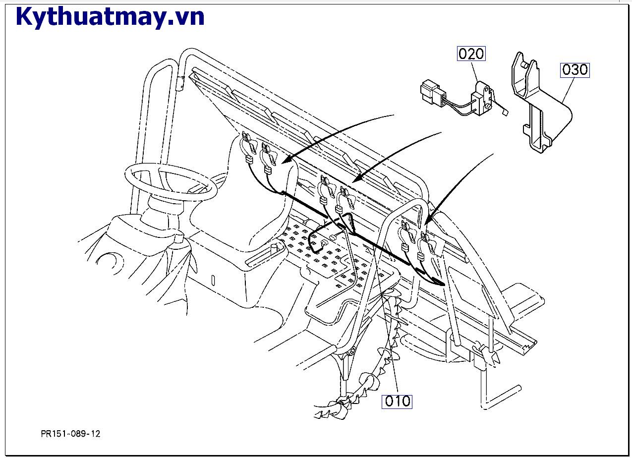 Bộ dây điện hệ thống cấy mạ